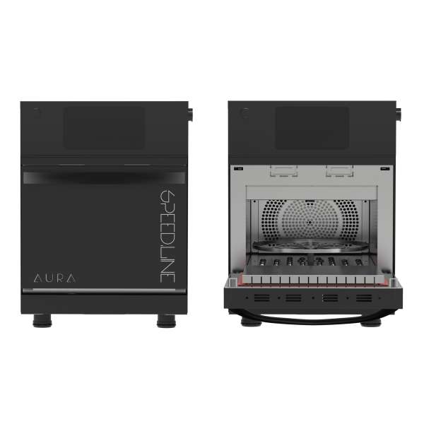 Высокоскоростная комбинированная печь AURA SpeedLine SL403WB черная